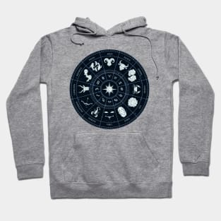 Zodiac Circle Round Horoscope Hoodie